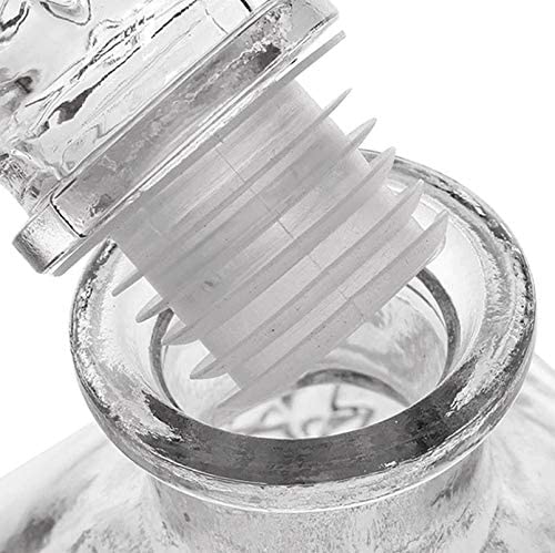 La Mediterranea Botella de Vidrio para Licor 1L (Pack de 12 unidades)​
