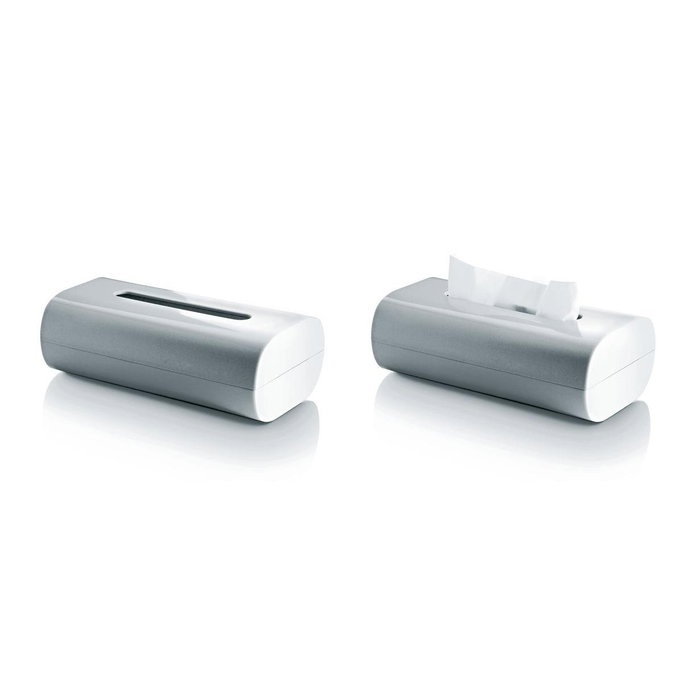 Alessi PL07 W Caja para Pañuelos de Papel en PMMA Blanco Alessi PL07 W Caja para Pañuelos de Papel en PMMA Blanco