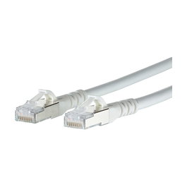 METZ CONNECT Cable de Red Cat.6A SFTP (S-STP) 2m Blanco, RJ45 Macho a RJ45 Macho, 10GBase-T, 10000 Mbit/s, 1308452088-E