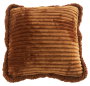 DKD Home Decor Cojín de Poliéster Borreguito Terracota 45x15x45 cm