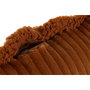 DKD Home Decor Cojín de Poliéster Borreguito Terracota 45x15x45 cm
