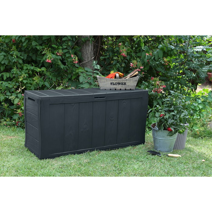 Caja de Almacenaje Keter 230415 Grafito 270 L Plástico