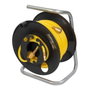 Powerplus Enrollador portátil con manguera PVC para aire 20 m, 17 bar, conexión 1/4" tipo euro