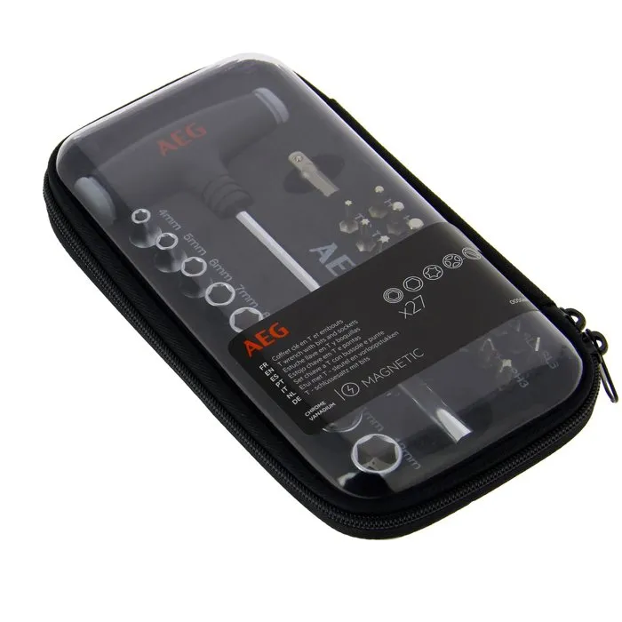 Aeg IMP005069 Juego de brocas y mango en T Aeg IMP005069 Juego de brocas y mango en T