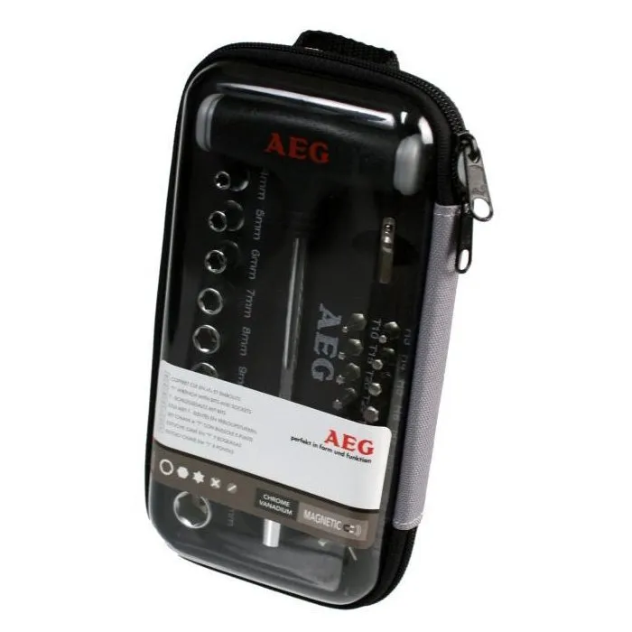 Aeg IMP005069 Juego de brocas y mango en T Aeg IMP005069 Juego de brocas y mango en T