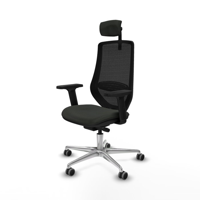 PIQUERAS Y CRESPO Silla de oficina Mardos con mecanismo Sincro/Traslack Negro PIQUERAS Y CRESPO Silla de oficina Mardos con mecanismo Sincro/Traslack Negro