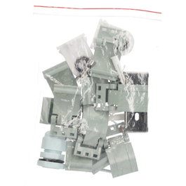 GSC Evolution Bolsa de 10 clips, tornillos y enganches para pantallas estancas