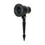 Proyector LED efecto tormenta de nieve IP44 Negro