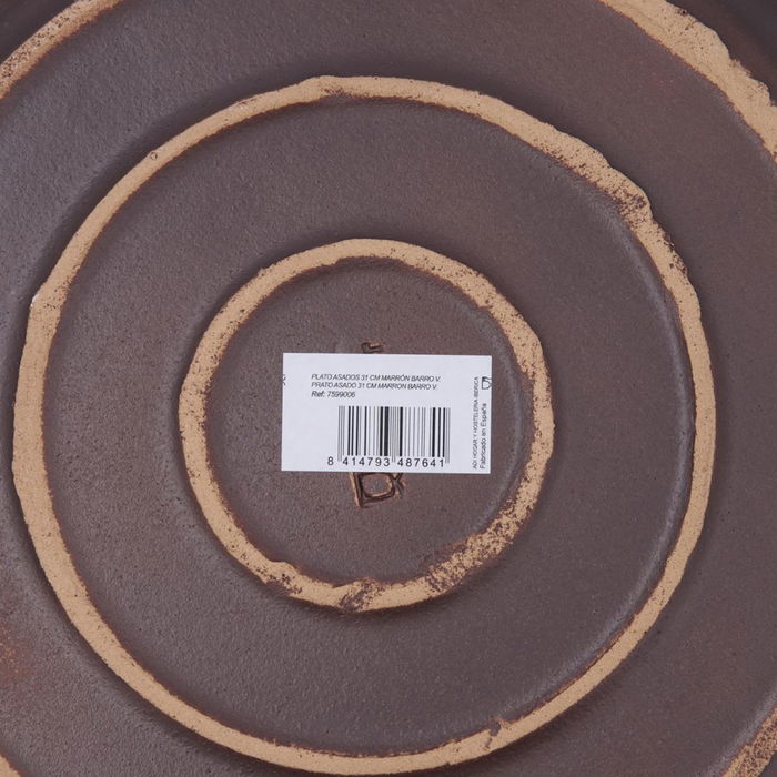 Plato Churrasco Barro Barro Anaflor Anaflor 31 cm