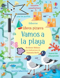 USBORNE, VAMOS A LA PLAYA (LIBROS PIZARRA) - Kirsteen Robson