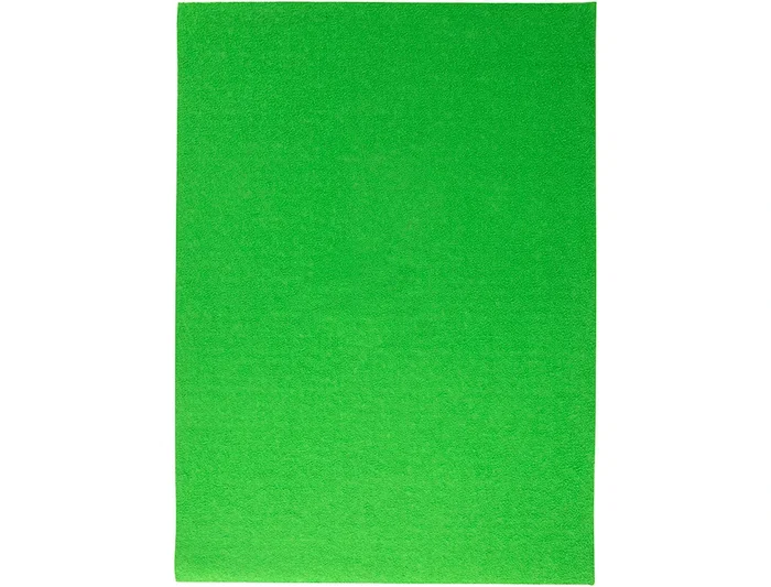 Liderpapel Goma eva 50x70cm espesor 2mm textura toalla verde