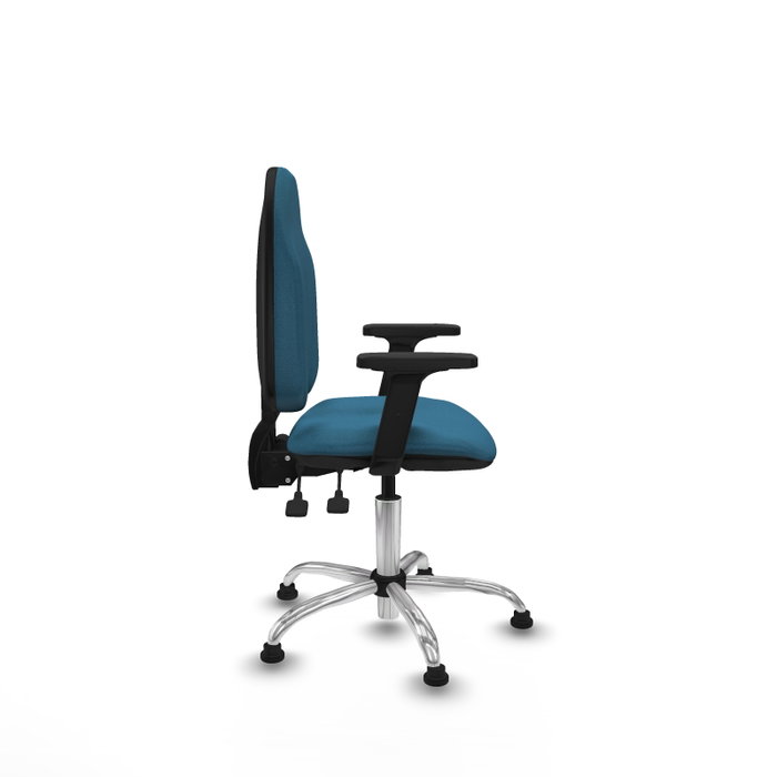 PIQUERAS Y CRESPO Silla de oficina Algarra Verde petróleo con mecanismo Asincro PIQUERAS Y CRESPO Silla de oficina Algarra Verde petróleo con mecanismo Asincro