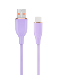 Gembird CC-USB2S-AMCM-1.5M-P Cable USB 2.0 de 1.5 m, USB A a USB C, Color Púrpura