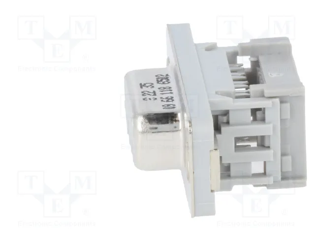 HARTING Conector D-Sub Hembra 9 Pines IDC Recto