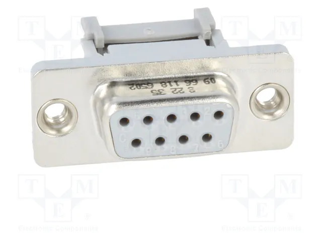 HARTING Conector D-Sub Hembra 9 Pines IDC Recto