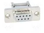 HARTING Conector D-Sub Hembra 9 Pines IDC Recto