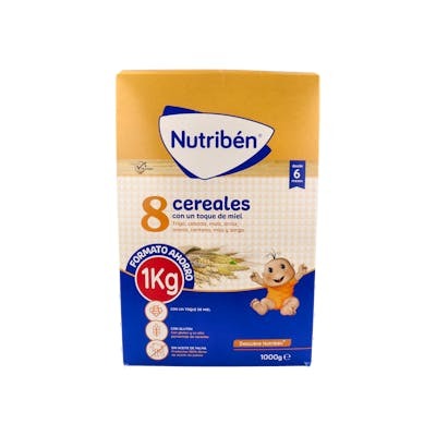 NUTRIBEN 8 CEREALES MIEL 1000g NUTRIBEN 8 CEREALES MIEL 1000g