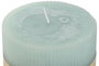 DKD Home Decor Vela de Cera Parafina Turquesa 650 g