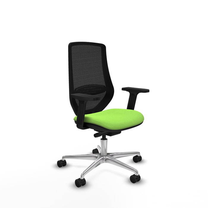 PIQUERAS Y CRESPO Silla de oficina Mardos con mecanismo Sincro/Traslack Pistacho y Negro PIQUERAS Y CRESPO Silla de oficina Mardos con mecanismo Sincro/Traslack Pistacho y Negro