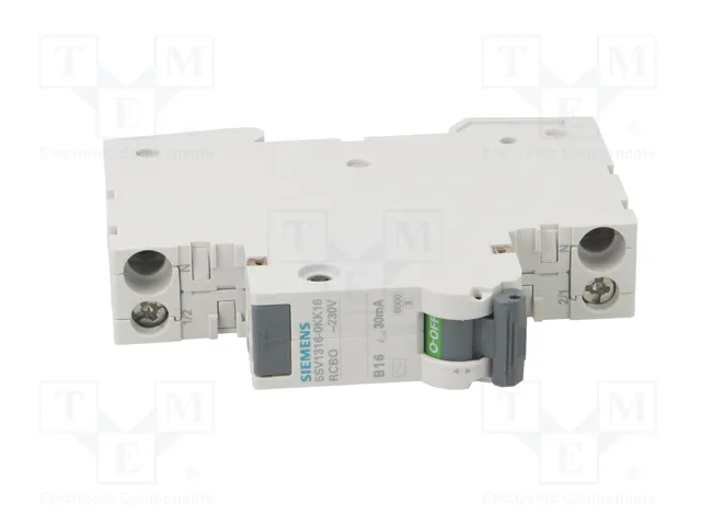 SIEMENS 5SV1316-0KK16 RCBO 16A 30mA 1+N