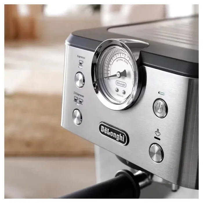 De'Longhi Classic EM450.M Cafetera Express Plateada 1325W 15 bares 1.7L De'Longhi Classic EM450.M Cafetera Express Plateada 1325W 15 bares 1.7L