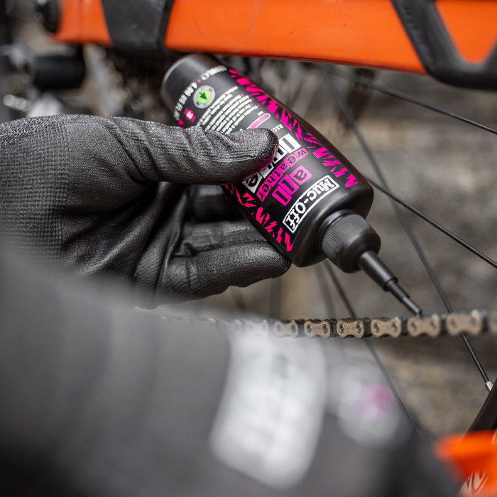 Muc-Off Lubricante para cadenas para todo tipo de climas, base sintética, 142g