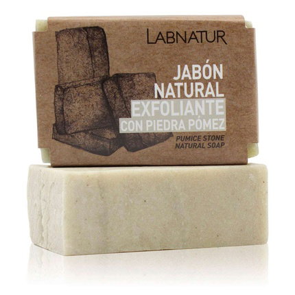 Labnatur Jabón Natural con Piedra Pómez Exfoliante 100g