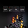 Rampage Cyclone Knob RGB 90% Teclado Mecánico Gaming Layout Polaco
