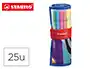 Stabilo Rotulador Pen 68 Arty Rollerset Estuche 25 Unidades Colores Surtidos Punta Fibra 1mm Stabilo Rotulador Pen 68 Arty Rollerset Estuche 25 Unidades Colores Surtidos Punta Fibra 1mm