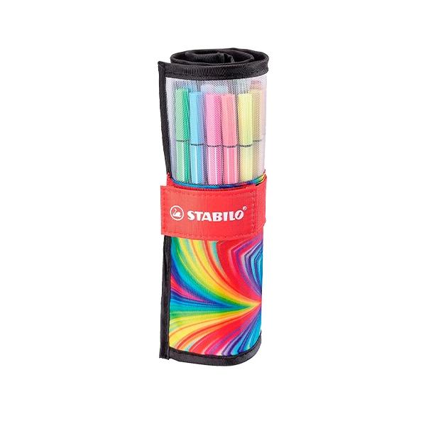 Stabilo Pen 68 Rollerset Estuche de 25 Rotuladores Colores Surtidos Stabilo Pen 68 Rollerset Estuche de 25 Rotuladores Colores Surtidos