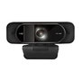 LogiLink Webcam 1080p FHD UA0381 con Micrófono, 96 Grados Ángulo de Visión, Resolución 1920 x 1080 Pixeles a 30 pps, Compatible con Windows, Mac, Linux, ChromeOS, Color Negro