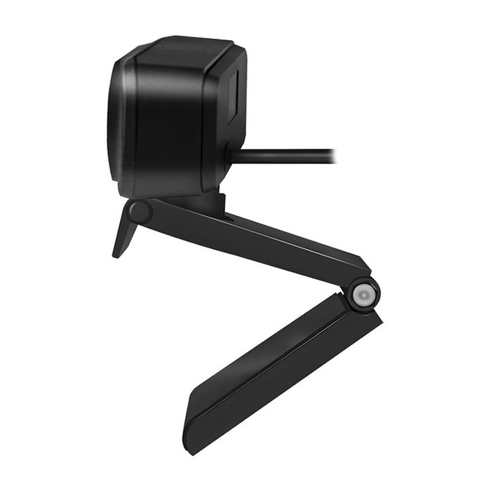 LogiLink Webcam 1080p FHD UA0381 con Micrófono, 96 Grados Ángulo de Visión, Resolución 1920 x 1080 Pixeles a 30 pps, Compatible con Windows, Mac, Linux, ChromeOS, Color Negro