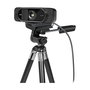 LogiLink Webcam 1080p FHD UA0381 con Micrófono, 96 Grados Ángulo de Visión, Resolución 1920 x 1080 Pixeles a 30 pps, Compatible con Windows, Mac, Linux, ChromeOS, Color Negro