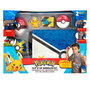 Jazwares Bandolera Pokemon Arena Combate, Bolso para Entrenador con Capacidad para 6 Pokeballs y Diseño Transformable