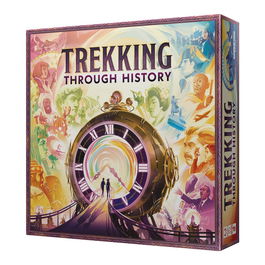 Juego de Mesa Trekking Through History | Aventura Educativa por la Historia | +108 Cartas | de 1 a 4 Jugadores