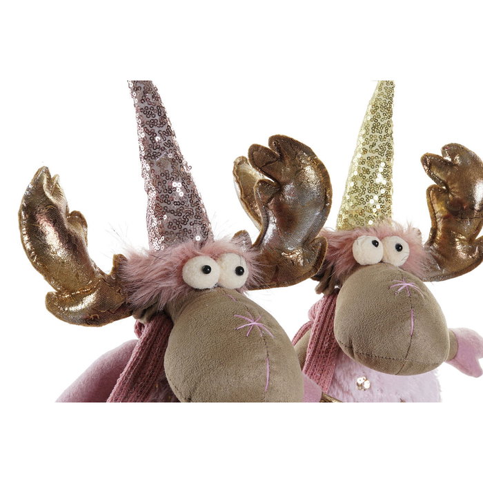 DKD Home Decor Figura Poliéster RENO Surtido de 2 Unidades DKD Home Decor Figura Poliéster RENO Surtido de 2 Unidades