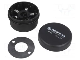 WERMA Signaltechnik Elemento de conexión BWM 64080000 12-230VAC/DC negro