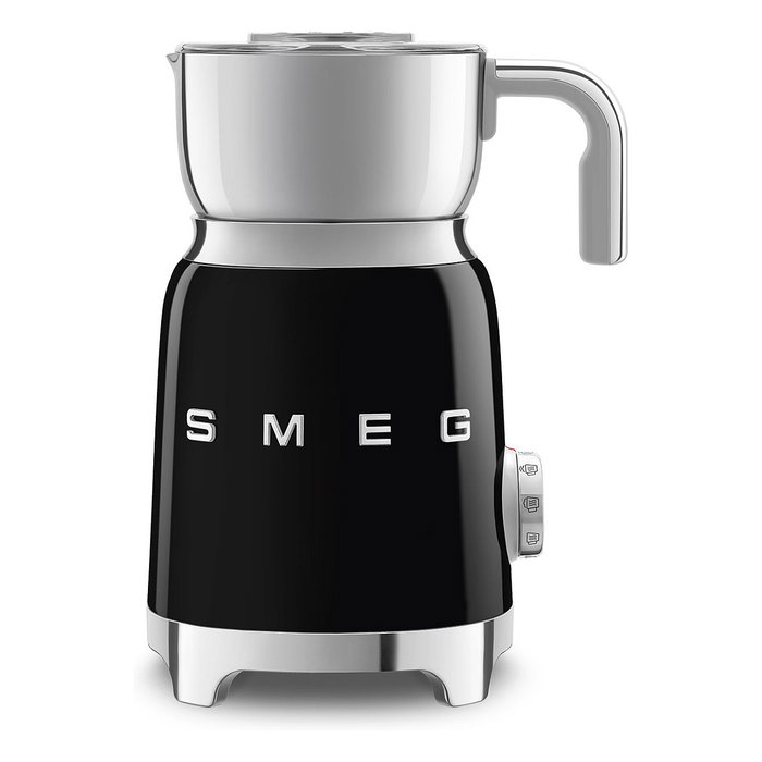 Smeg MFF11BLEU Espumador de leche Negro