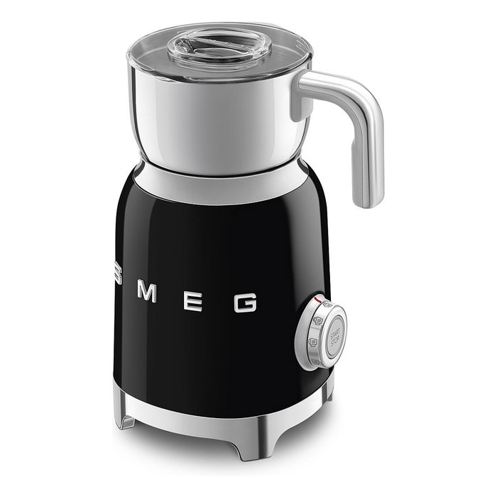 Smeg MFF11BLEU Espumador de leche Negro