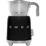 Smeg MFF11BLEU Espumador de leche automático Negro