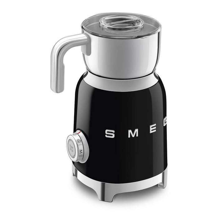 Smeg MFF11BLEU Espumador de leche Negro