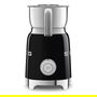 Smeg MFF11BLEU Espumador de Leche Automático 50's Style, 8 Funciones Caliente/Frío, Capacidad 0.6L, Acero Inoxidable, Color Negro - 220-240V