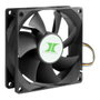 Inter-Tech Set de 4 ventiladores de caja 80mm PWM 1000-1000Upm 12V 0,9W