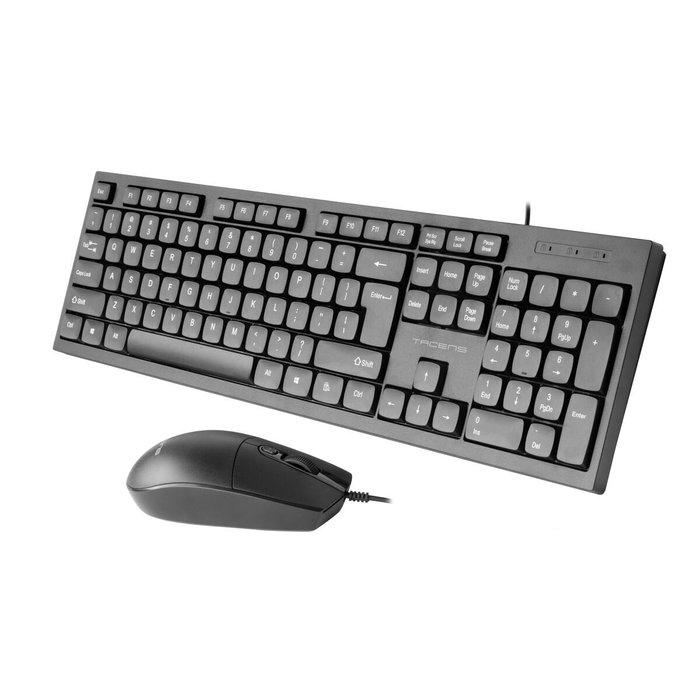 Tacens Anima ACP02ES Teclado y Ratón Negro