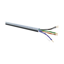 ROLINE Cable de red UTP Cat.6a Stranded 300 m Gris