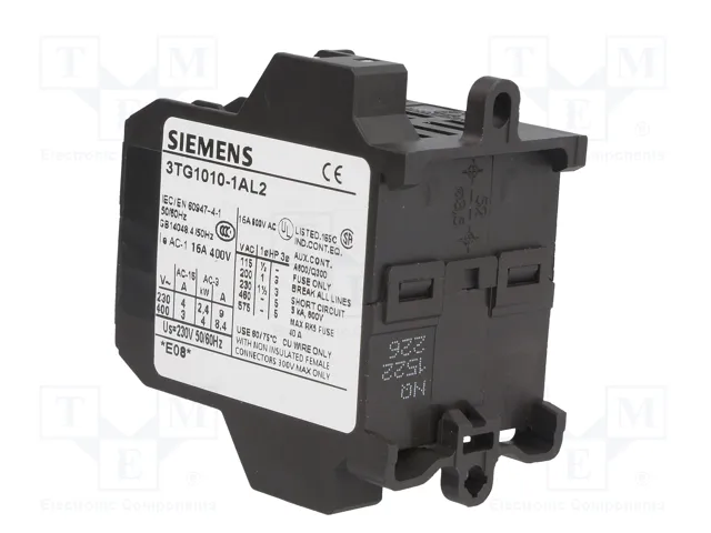 SIEMENS 3TG10 4-polar NO x4 230VAC 8,4A SIEMENS 3TG10 4-polar NO x4 230VAC 8,4A