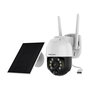 Foscam B4 Cámara de Seguridad IP Solar Exterior 4 MP 1440p con Visión Nocturna Inalámbrica WiFi Certificada FCC CE Resistente al Agua IP65