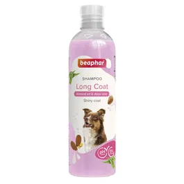 Beaphar Champú Perros Pelo Largo 250 mL para un pelaje saludable, sin parabenos, pH neutro