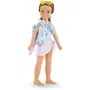 Corolle 4062013600147 Muñeca Maniquí Zoé en la Playa - 5 Accesorios - 28 cm - A partir de 4 Años