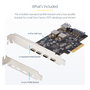 StarTech.com Tarjeta PCIe de 5 Puertos USB 10Gbps (4x USB-C / 1x USB-A)